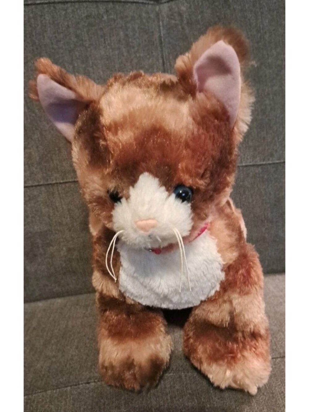 Build A Bear BABW Promise Pets Light And Dark Brown Striped Kitty Cat Kitten 13"